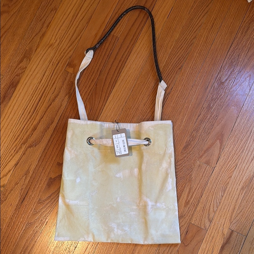 NWT Rachel Comey hand painted cotton tote bag